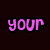 Pixelated pink text reads 'your cherry was' above a close-up of lips holding a cherry, with 'yum m' text below.