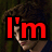 Six identical pixelated images of a person with curly brown hair arranged in a , overlaid with red text reading "I'm EdwardsNumber 1# BIGGEST FAN!!!" against a dark green background