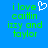 Blue background with green pixelated text reading 'i love caitlin izzy and taylor' and a white heart symbol, displayed in two side-by-side identical