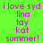Four display identical text in different background colors with pixelated pink lettering