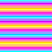A static image of horizontal stripes in multiple bright colors including cyan, purple, pink, yellow, and orange.