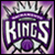 Animated contact sheet of a Sacramento Kings logo icon with yellow text highlighting different letters across frames.