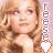 Animated contact sheet showing two frames of a Rees Witherspoon-themed buddy icon with vertical "FRIENDS" text and heart symbols.