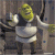 Pixelated figure with yellow-green head, white torso, and dark limbs in a dynamic pose against a muted background.