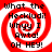 Red and white spiral background with black text reading 'what the Heckludi! why I Avta! OH HEY!' in four identical