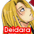 Pixelated anime-style character with long blonde hair, blue eyes, and a neutral expression in four views