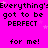 A static image with a bright pink background displaying repeated text in black pixelated font, accompanied by small white stars.