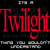 Red 'Twilight' text in stylized font on black background with repeated grayed-out phrases and partial white text above.