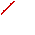A pixelated animation of a red pencil drawing light blue shapes on a gray background, with the shape evolving from partial to complete.