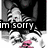 A black-and-white anime-style character with pink lips appears in four , each with different text overlays