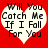 Two identical heart-shaped icons with text on a red background, each displaying the phrase "Will You Catch Me If I Fall For You" in black pixelated font.