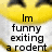 A yellow emoji face with closed eyes and a white mouth area displays three sets of text in black pixelated font across different frames.