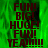 Green background with dark red text reading FUN! BIG! HUGE! FUN! YEA!!!!! in a vertical stack, repeated across four