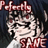A pixelated anime-style character with dark hair and blood-stained face appears in four , each showing the same pose but with different background colors