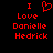 Red pixelated text and heart symbol on black background, with two identical side-by-side layouts.