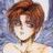 A 48x48 pixel buddy icon featuring a cartoon character with brown hair and light skin on the left, next to stylized text reading "Anime IM" above "COM" on a black background.