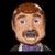 Pixelated cartoon character with brown hair and mustache on left, green text 'Original Icons .com' on right against dark background.