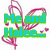 Pixelated text reads "Me and Halee..." on left, "BFFs forever!! <33" on right with pink heart loops.