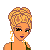 Pixel art image with three distinct sections: a woman's head, a torso in army attire, and legs in boots.