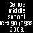 Four pixelated display identical text on black and blue backgrounds with slight text rendering differences