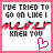 nine identical square with pink borders, each containing text and a heart symbol
