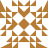 Brown and white pixelated geometric pattern with repeating star-like shapes and triangular elements arranged symmetrically.