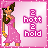 Pixel art contact sheet of a 6-frame animation showing a cartoon woman in a pink dress with pose variations and text "2 hott 2 hold" on a pink background.
