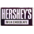 Two side-by-side pixelated images: a Hershey's logo on the left and green text reading "Original Icons .com" on the right against a dark background.