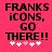 Pixelated text on bright pink background with white and light pink heart symbols below.