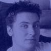Six display a person in various poses with color filters; one shows text reading NSYNC Celebrity digital sprinkles inc