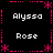Black background with pink dotted border and star motifs, displaying four white text labels arranged in a