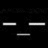 A black background with multiple white horizontal bars of varying lengths arranged in a scattered pattern, some positioned above and below others.