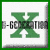 Green X logo with partial text 'S-GENERATION' on white background, a person's upper body in dark setting, and two people interacting closely.