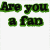 Green text asks 'Are you a fan of delicious flavor?' above a pixelated pineapple with brown and yellow skin.