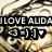 Pixelated static image with text 'I LOVE ALICE' and a smiley face emoticon on a blurred background.