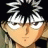 Pixelated anime-style character with spiky white hair and black highlights, light skin, and a neutral expression, next to text reading "Anime IM" and "com" on a black background.