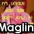 Animated icon shows pink flower with yellow text 'I'M UNFAIR' and 'YOU ARE NOT' above, transitioning to blue text while 'Maglin' text appears below.