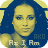Pixelated portrait of a person with dark curly hair against a yellow background, featuring text overlays 'Ai I Am' and 'AKO' in blocky font.