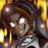 Pixelated anime-style character with glowing eyes and yellow background next to "Anime IM" text on black background