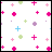 Animated icon with white background, pink plus signs, blue crosses, green dots, and purple circles; text reads "WHAT HURTS THE MOST" above "has being SO CLOSE" with horizontal lines under "THE MOST".