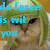 A pixelated cat with green hair and a red nose displays the phrase "da force is wit you" in varying colors across four
