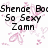 Pixelated text and pink floral patterns on a white background with partial gray overlay.