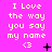 Pixelated text and symbols on a bright pink background with animated changes to small black icons below the text.
