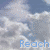 A static image of a blue sky with white clouds and the text "Reach for the sky" in light blue letters.