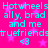 Bright pink background with cyan text repeating 'Hotwheels ally, brad and me truefriends' and heart symbols, arranged in two identical horizontal with star patterns