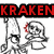 Four- pixel art animation showing a character with long hair slapping another character, each displaying different text and action states