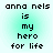 Pixelated text on a gradient background with four identical arranged in a