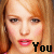 nine pixelated images showing a person with light brown hair and pink lipstick, each displaying different text overlays