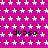 A static image with a magenta background of white stars and repeated black text "dvbsb" in pixelated font.