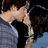 A pixelated image shows two people kissing on the left, with pink text reading "Zanessa = *Love* Forever" and "<3 You Guys! by Sam M" on a bright magenta background.